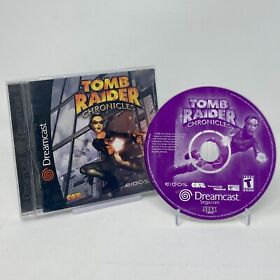 Tomb Raider: Chronicles (Sega Dreamcast, 2000) Complete in Box