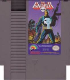 The Punisher - Rare Original NES Nintendo Game