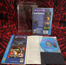 Microcosm Sega CD Complete CIB w/ Manual Foam Insert & Reg. Card MINT DISC