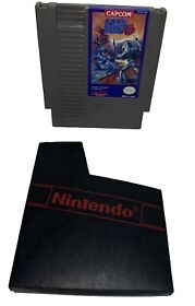Mega Man 3 Nintendo NES con funda antipolvo FABRICANTE DE EQUIPOS ORIGINALES limpiada auténtica probada y funciona