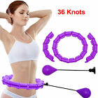 Weighted Hula Hoop, 36 Detachable Knots Smart Hula Hoop with Ball Adults Fitness