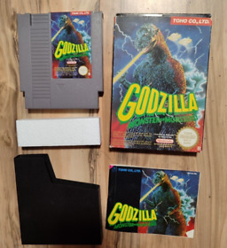 Godzilla Monster of Monsters! - Nintendo NES (PAL B FRA) Complete CIB, VGC