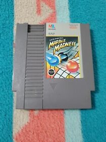 Marble Madness - Authentic Nintendo NES Game - Tested & Works. Estate Find 