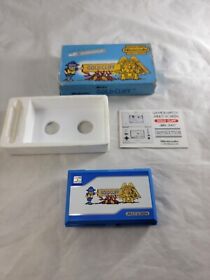 1988 Nintendo Game And Watch Gold Cliff MV-64 In Box W/ Manual Tested Nice Shape