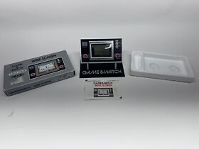 Nintendo Game & Watch Wide Screen Console, 'TURTLE BRIDGE', 1982 TL-28 W/STAND