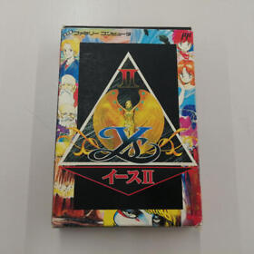 [Used] Victor Ys II 2 Boxed Nintendo Famicom Software FC from Japan