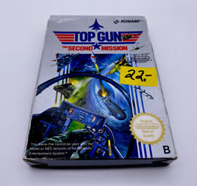 TOP GUN - The Second Mission  - NES Nintendo - PAL - TOP - OVP - (1990)