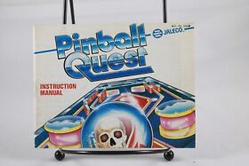 Nintendo NES Pinball Quest Manual Only