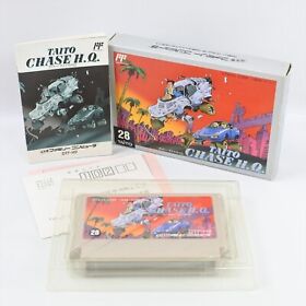 TAITO CHASE H.Q. HQ Famicom Nintendo 2336 fc