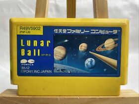 US SELLER - Lunar Ball Nintendo Famicom 1985 Japan import