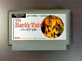 THE BARD'S TALE Bards Famicom FC Nintendo Action Adventure Game Used 4