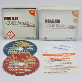 BIOHAZARD CODE VERONICA Kanzen Dreamcast Sega 9103 dc