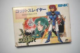 Famicom SNK God Slayer boxed Japan FC game US Seller
