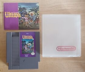 Ultima: Exodus (Nintendo Entertainment System, 1989) NES, w/ Manual & Cart Case