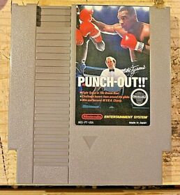 Mike Tyson’s Punch-Out!! NES Nintendo Cartridge Tested Authentic