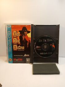 Mad Dog McCree Sega CD Complete with Foam and Manual 