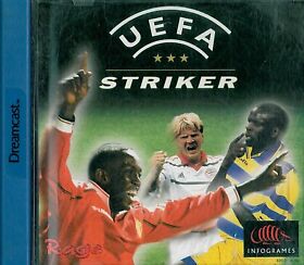 UEFA Striker SEGA Dreamcast Spiel