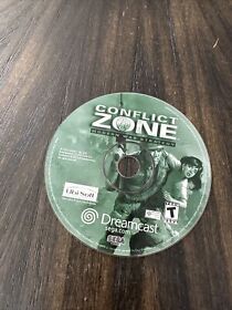Sega Dreamcast Game Only Conflict Zone Modern War Strategy 