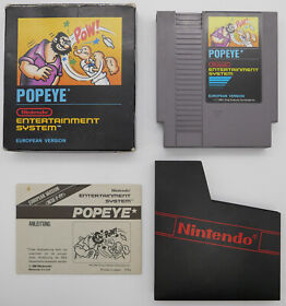 Popeye | Nintendo NES | komplett in OVP boxed CIB 5 srew