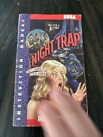 Sega CD Manual Only Night Trap 