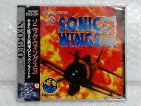 Sonic Wings 3 Aero Fighters 3 Neo Geo CD Game Soft NCD SNK Factory Sealed