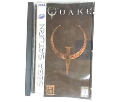 Sega Saturn Video Game Quake 1997 Complete w/Case & Manual Pre-Owned PLEASE READ
