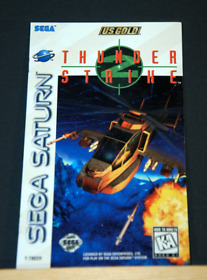 THUNDER STRIKE  Manual Only (SEGA SATURN) NTSC-U/C