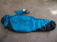 Ozark Trail Cocoon 200 Sleeping Bag 90% Duck Down 10% Feather 32* F Temp 720G