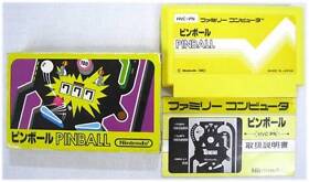 FAMICOM NES FC PINBALL NINTENDO 1983 BOXED JAPAN