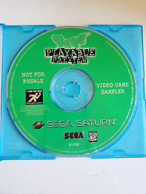 Bug! Playable Preview Sega Saturn Videogame Loose Disc no case or manual 