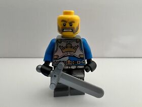 Lego King's Knight Armor Minifigure - Part cas532 Set 70404 - Incomplete