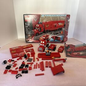 Lego 8486 Disney Cars 2 Mack's Team Truck INCOMPLETE