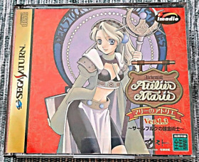 Sega saturn The Alchemist of Atelier Marie Zaruburugu Japanese Tested Genuine