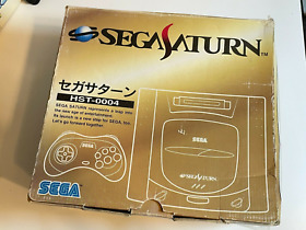  BOXED Sega Saturn gray Console NTSC JAPAN 