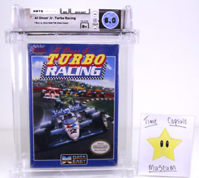 Al Unser Jr. Turbo Racing New Nintendo NES Factory Sealed WATA VGA Grade 8.0 B+