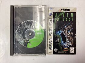 Alien Trilogy- Sega Saturn Complete TESTED CIB