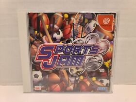 Sports Jam (Sega Dreamcast, 2001) Japanese Version, US Seller 