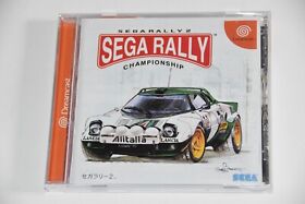Mint Condition SEGA RALLY 2 II JAPAN NTSC-J Sega Dreamcast vintage Video Game
