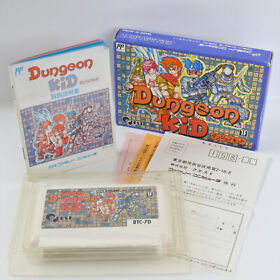DUNGEON KID Famicom Nintendo 6029 fc