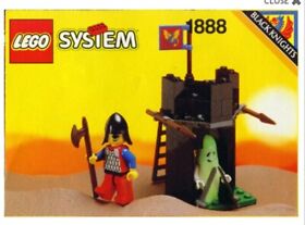 LEGO Castle: Black Knights Guardshack (1888) Complete