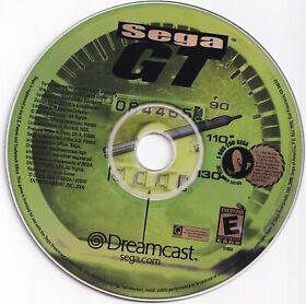 SEGA Dreamcast SEGA GT Racing Simulation Video Game 2000 Disc Only Tested
