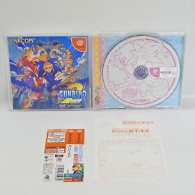 Dreamcast GUNBIRD 2 Gun Bird Spine * Sega 2261 dc