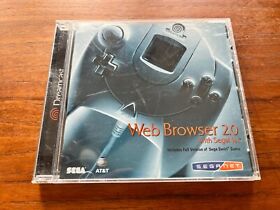 PlanetWeb Web Browser 2.0 (Sega Dreamcast) CIB, Tested, Good Cond, Fast Ship!