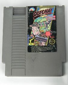 Gotcha! The Sport Nintendo Entertainment System 1985 NES Video Game Cartridge