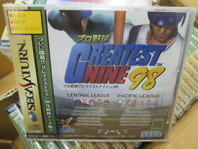 Greatest Nine 98 (1998, Sega) Brand New Factory Sealed Japan Sega Saturn Import