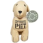 No Frills Pet Novelty Plush Plain Wrap Product Gag Gift Vintage Stuffed Animal