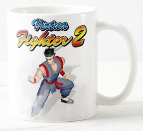 VIRTUA FIGHTER 2 - Coffee MUG CUP - Retro gaming - Classic Saturn - Gift
