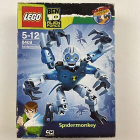 Ben 10 Alien Force Spidermonkey Lego Set #8409 Cartoon Network 2010 Complete NEW