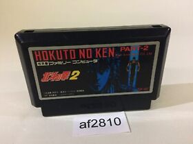 af2810 Fist of The North Star Hokuto no Ken II 2 NES Famicom Japan