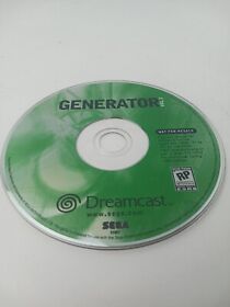 Generator Volume 2 (Sega Dreamcast) DEMO DISC ONLY! 
